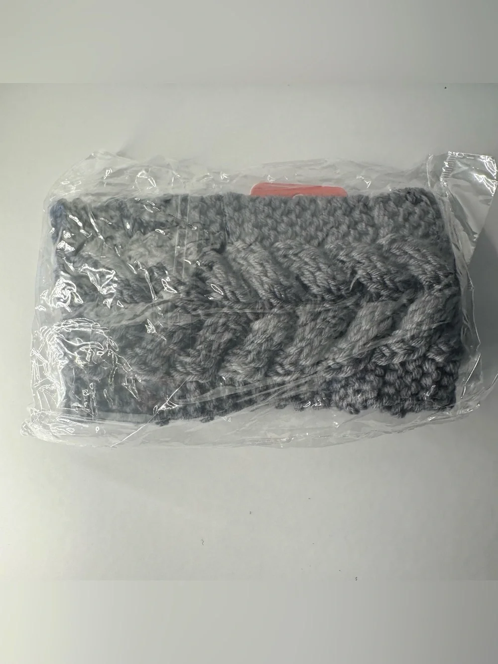 NWT Nollia Cable Knit Winter Headband Ear Warmer Gray One Size